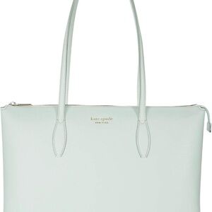 Kate Spade Green Tote Bag Structured Design